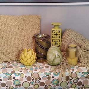 Apple Green Decor Accents